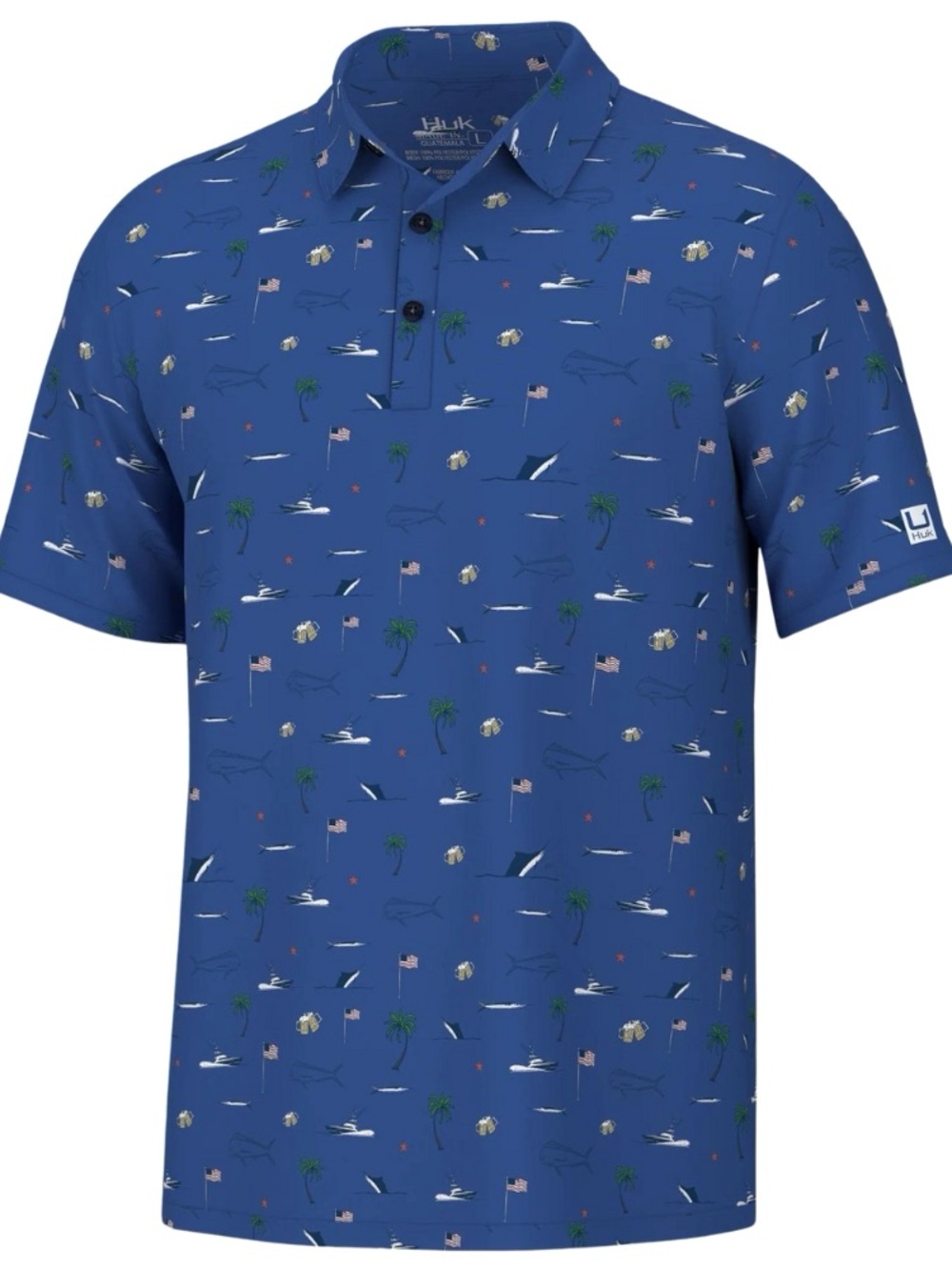Huk Men's Set Sail Polo